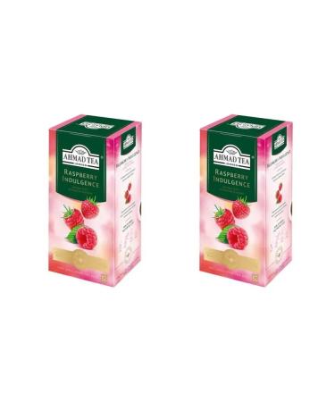 Ahmad Tea Tea is black with raspberry aroma 2 units of 25 bags