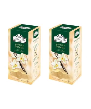 Ahmad Tea Black tea with vanilla aroma 2 packs