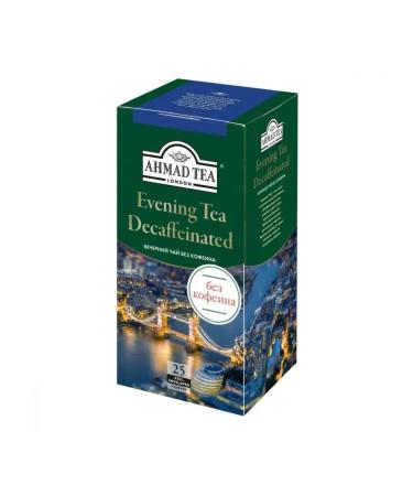 Ahmad Tea Black tea with bergamot event decaffeinated 25 pack