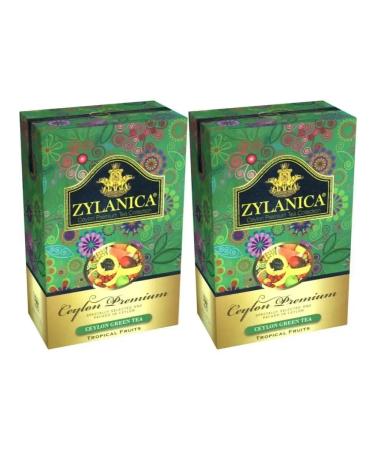 Zylanica Green Tropical fruit tea