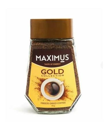 MAXIMUS Gold Collection coffee sublimated soluble 95 g - Buy Online on GoSupps.com