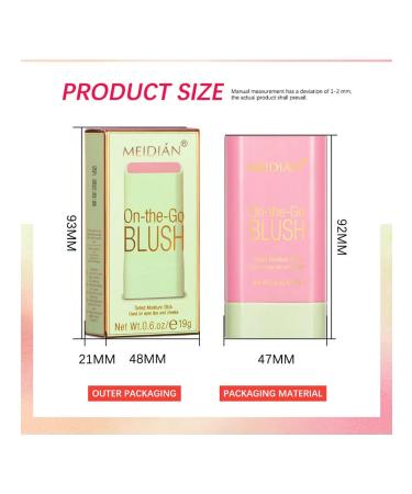 on the go blush cream blush in stick 3 in 1 - Buy Online on GoSupps.com