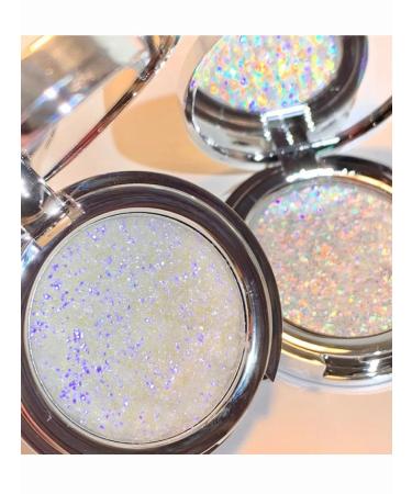 Shimmering face highlighter