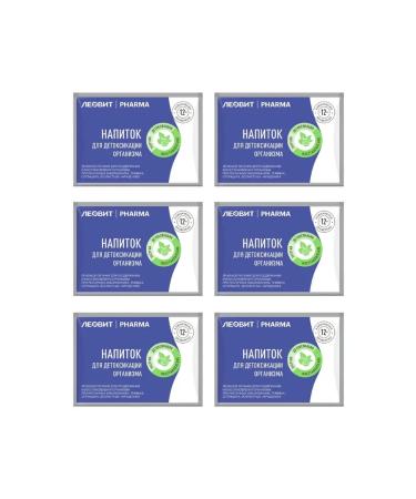 LEOVIT Pharma Pharma drink for detoxification 10 g - 6pcs