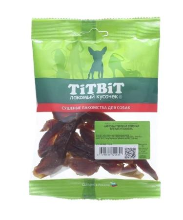 Titbit Dog treat for beef slicing sluggish 50g