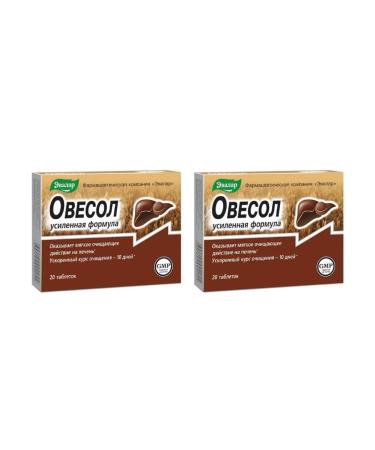 Evalar Owing Enhanced Formula for the liver 20 tabs (0.58g) x 2 units