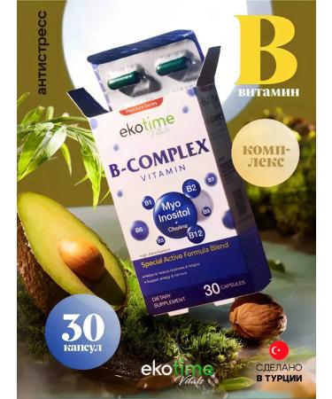 Ekotime Vitals B vitamins Complex Complex
