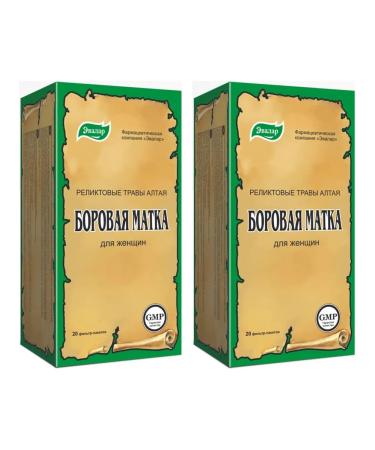 Evalar Boron uterus 20 filter packages (2g) x 2 un