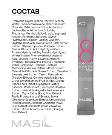MASIL A set of professional hair masks in Sasha 4 pcs - Buy Online on GoSupps.com