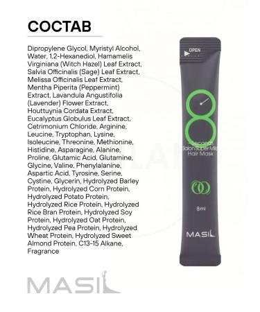 MASIL A set of professional hair masks in Sasha 4 pcs - Buy Online on GoSupps.com