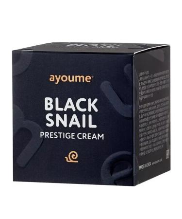 ayoume Facial cream with mucin black snail Black Snail Prestige - Buy Online on GoSupps.com