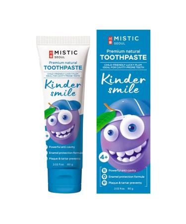 MYSTIC Natural children's premium toothpaste 4+ 60g - Buy Online on GoSupps.com
