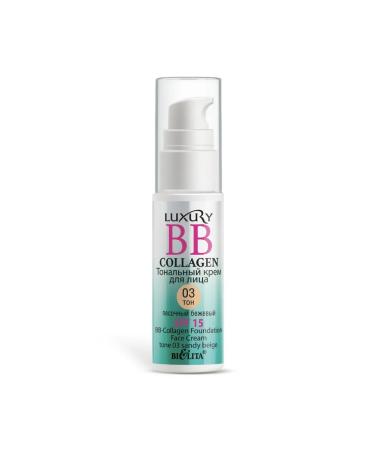 Vitex Luxury cream tonal bb-collagen tone 03 sand beige 25
