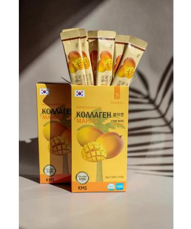 Jinskin K-byauty collagen with a mango taste and vitamin C