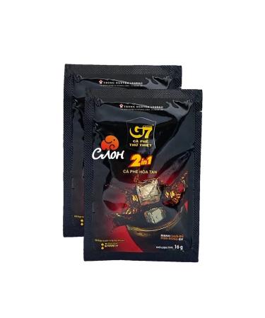 Trung Nguyen G7 Vietnamese soluble coffee G7 2 in 1 (15 pcs 16g) - 240g - Buy Online on GoSupps.com