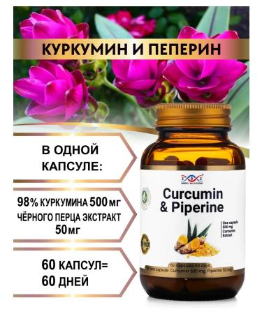 Energy Bio Systems Kurkumin with piperin 60 capsules