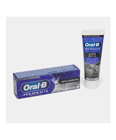 OralB Toothpaste with wood coal 2pcs of 75 ml - Buy Online on GoSupps.com