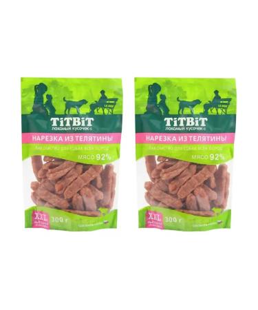 Titbit Torten for dogs of veal cutting 300 g 2 pcs