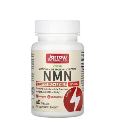 Jarrow Formulas NMN 125 mg 60 tablets
