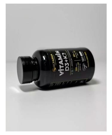 Rcfarma Vitamin D3+K2 5000 mg for immunity - Buy Online on GoSupps.com