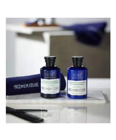 KEUNE Set a refreshing shampoo + air conditioning 1922 250 ml - Buy Online on GoSupps.com