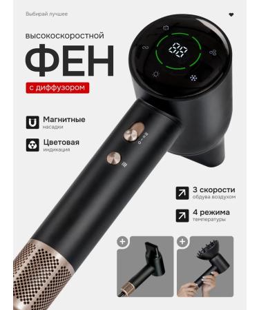 DEMI DIEU Claus with Diffusor hair curls Professional Styler