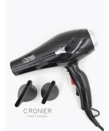 Cronier professional Hair hair dryer Powerful with nozzles