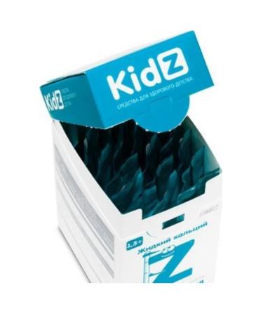 WTF KIDZ (kidz) liquid calcium 20 pcs. Stick 5 ml syrup 1UP - Buy Online on GoSupps.com