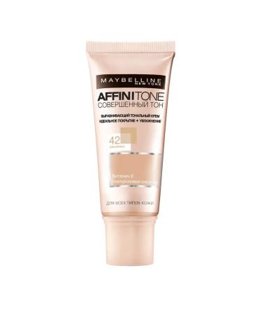 Maybelline New York Affinitone tonal face cream 42 dark beige - Buy Online on GoSupps.com