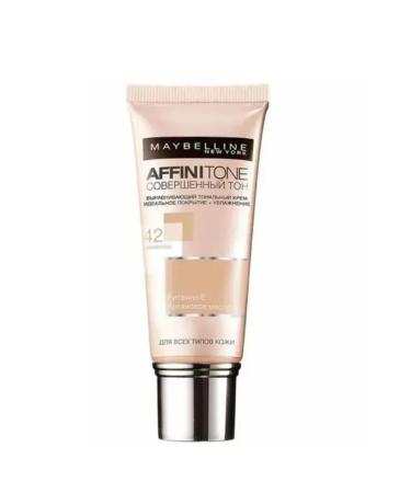 Maybelline New York Affinitone tonal face cream 42 dark beige - Buy Online on GoSupps.com