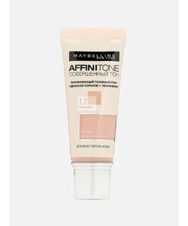 Maybelline New York Affinitone tonal face cream 17 pink-beige - Buy Online on GoSupps.com