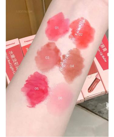 LUCKYBOOM Lipstick glitter lip moisturizing nude to balm oil - Buy Online on GoSupps.com