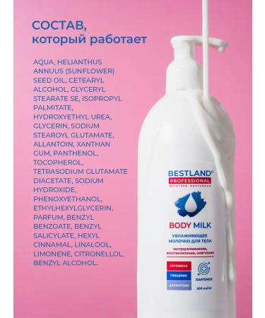 BESTLAND Moisturizer milk for dry and sensitive skin - Buy Online on GoSupps.com