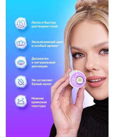 Extreme Look Cream remover for removing extended eyelashes of kiwi 15 g - Buy Online on GoSupps.com