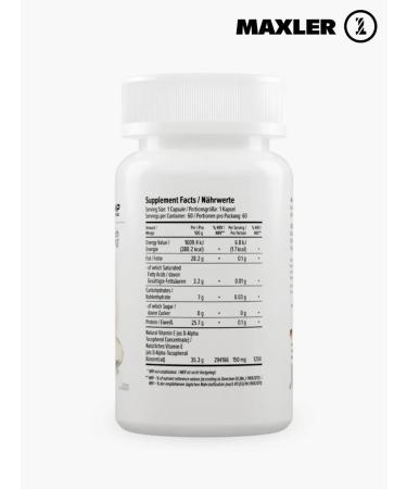 Natural Vitamin E Maxler Vitamin E 150 mg 60 capsules - Buy Online on GoSupps.com