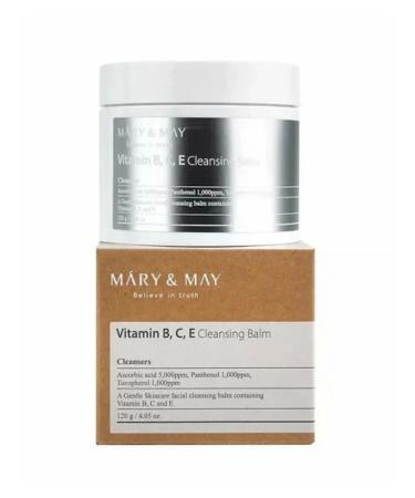 MARY&MAY Balm for removing makeup vitamin B.C.e Cleansing Balm - Buy Online on GoSupps.com