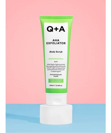 Q+A Aha Exfoliator Body Scrub - Buy Online on GoSupps.com