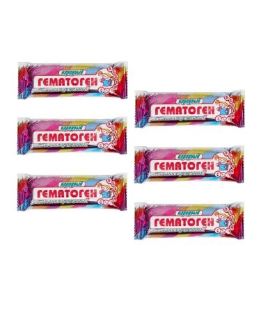 People's Hematogen 40 g. 6 pieces