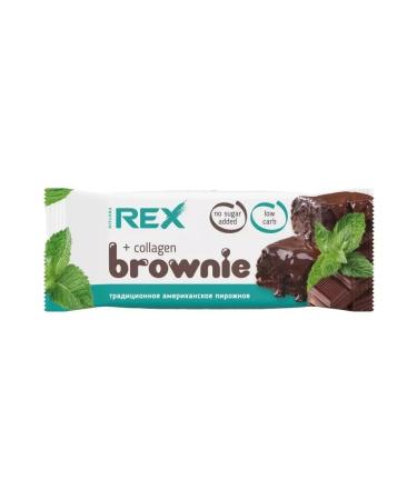 BROWNIE Protein cakes with mint 50g