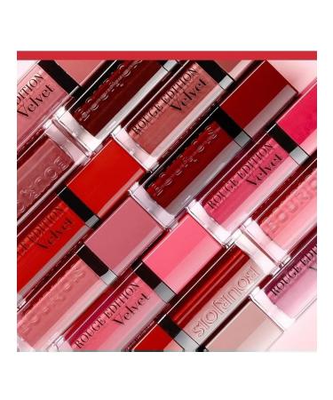 Bourjois Rouge Edition Velvet lipstick tone 10 Dont Pink of it - Buy Online on GoSupps.com