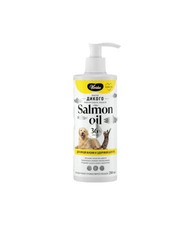Vividus Wild salmon oil for dogs and cats 250ml - Buy Online on GoSupps.com