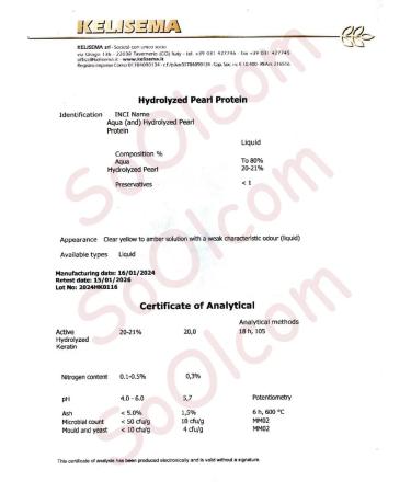 Pearl proteins hydrolyzed - 250 ml - Buy Online on GoSupps.com