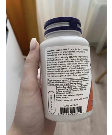 NAU D-mannose from uric acid cystitis for kidneys for women - Buy Online on GoSupps.com