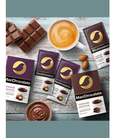 MacChocolate Hot chocolate classic 40 pcs 20 grams - Buy Online on GoSupps.com