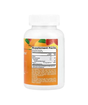 California Gold Nutrition Chewing vitamin D3 2000MA 90 marmalade - Buy Online on GoSupps.com