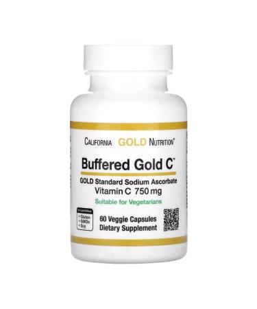 California Gold Nutrition buffering vitamin C sodium ascorbate