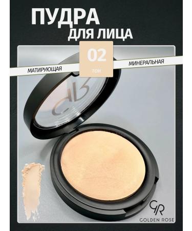 Golden Rose Compact mineral powder Terracotta 02