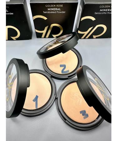 Golden Rose Compact mineral powder Terracotta 02 - Buy Online on GoSupps.com