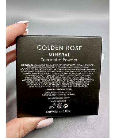 Golden Rose Compact mineral powder Terracotta 03 - Buy Online on GoSupps.com
