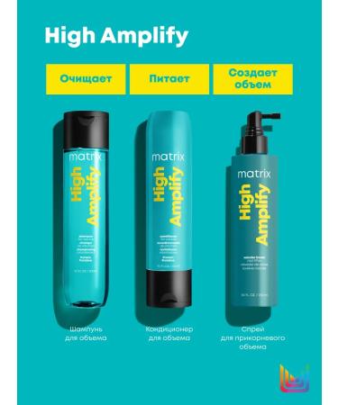 MATRIX High Amplife Shampoo Professional 300 ml - Buy Online on GoSupps.com